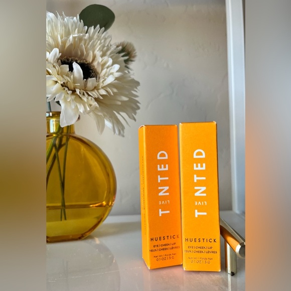 Live Tinted ~ Huestick Eye, Cheek & Lip Stick ~ Grounded ~ 0.1 oz ~ Set of 2 - Picture 2 of 10